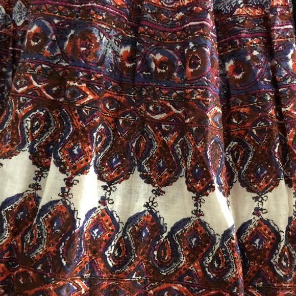 Boho Gypsy Mini Skirt - Picture 2 of 3